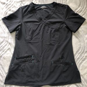 Charcoal “Scrub Star” Scrub Set.